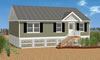 Coastal Design Collection Floor Plan, The Pelican, modular home open floor plan, Monmouth County, NJ.